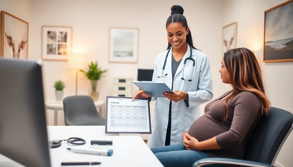 prenatal care schedule