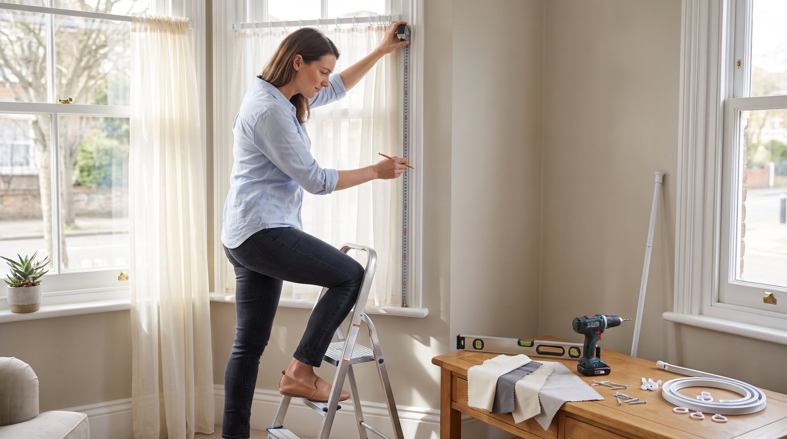 How to Hang Net Curtains Correctly